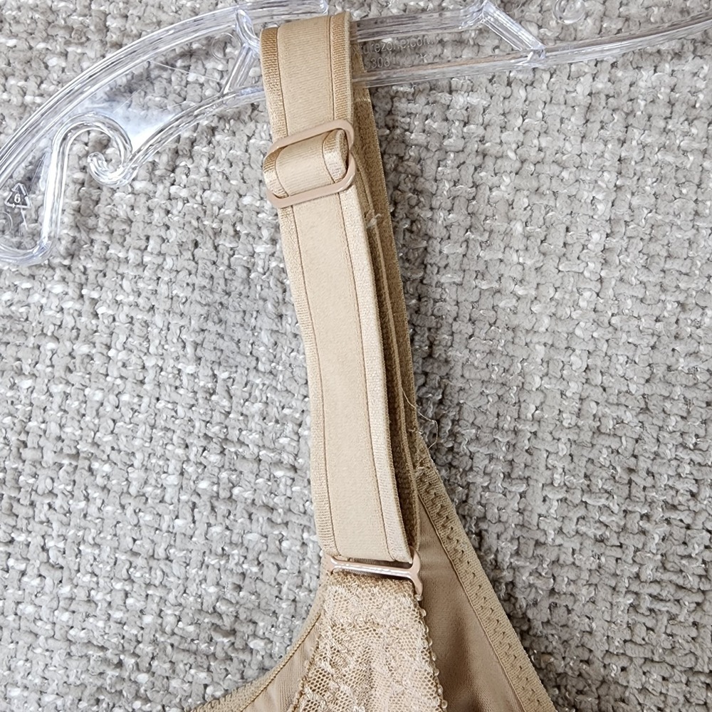 Chantelle C Magnifique Minimizer Bra C18910 Womens 40DDDD Beige Floral UW - Picture 7 of 11